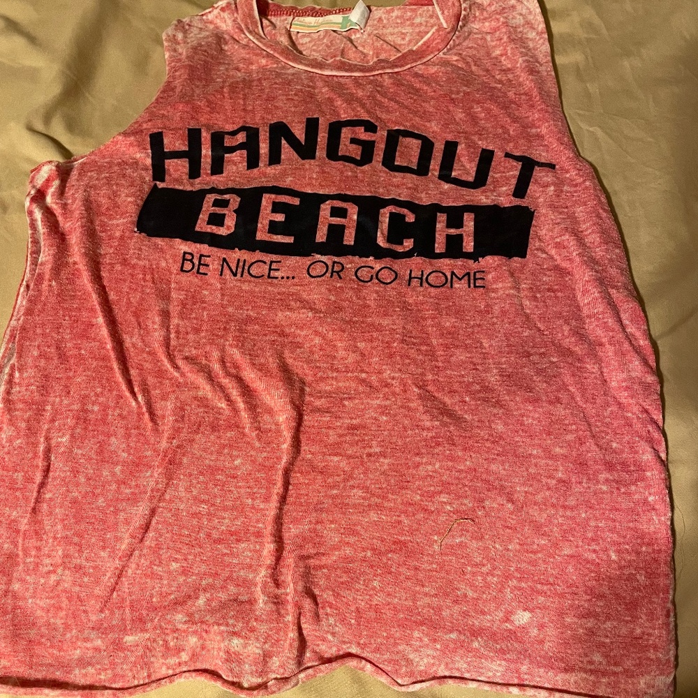 Cropped and fitted tank